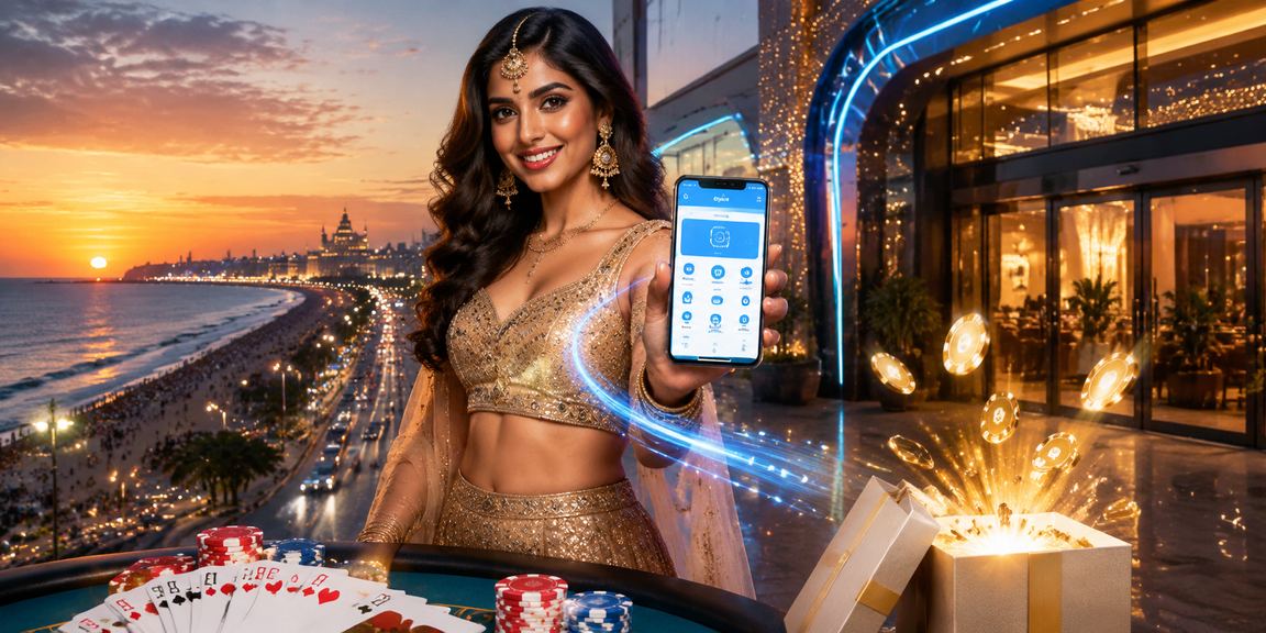Chennai Marina Beach ambiance with online baccarat gaming