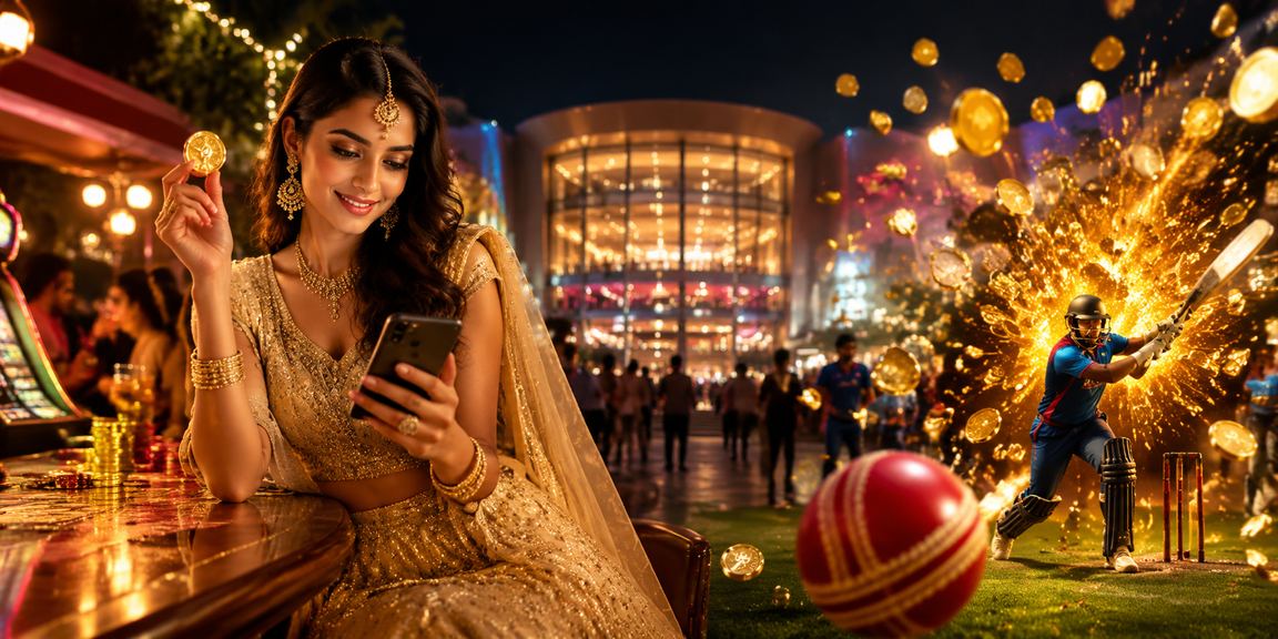 Delhi cricket betting night with woman in lehenga