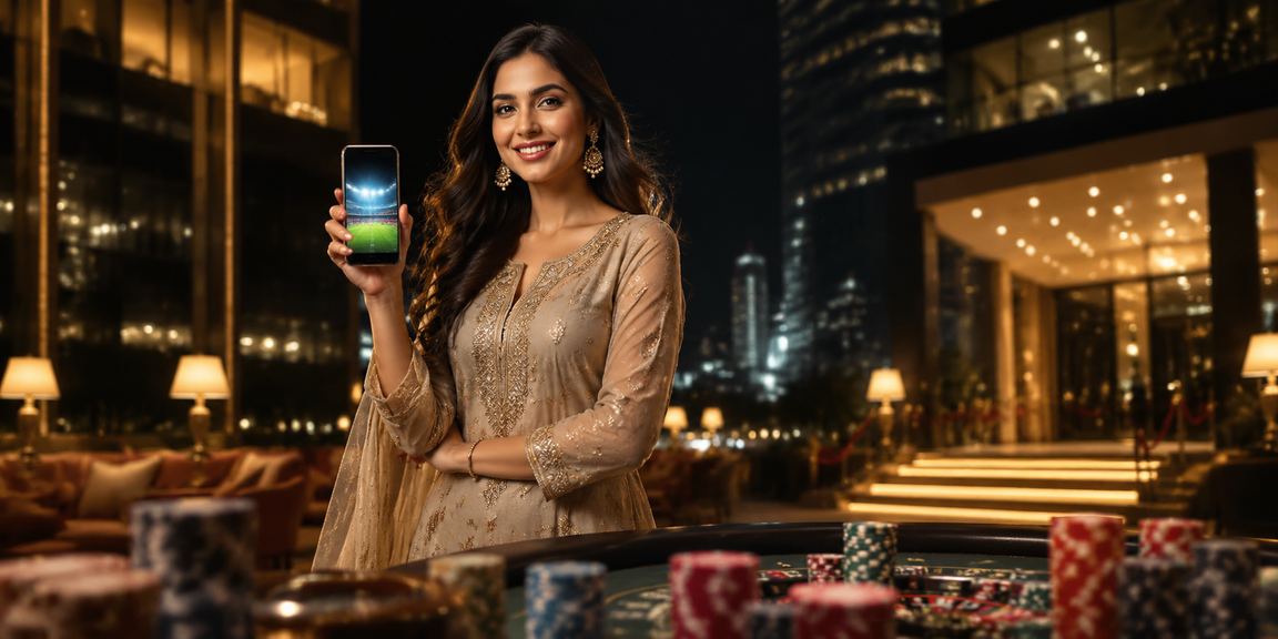 Delhi sports betting platform interface in traditional kurti