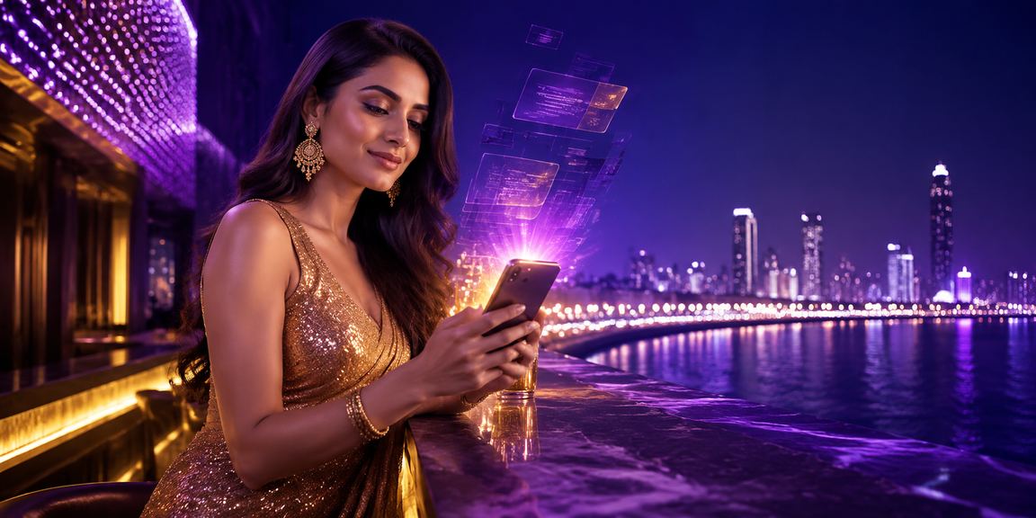 Mumbai Marine Drive neon lights and cashback bonuses
